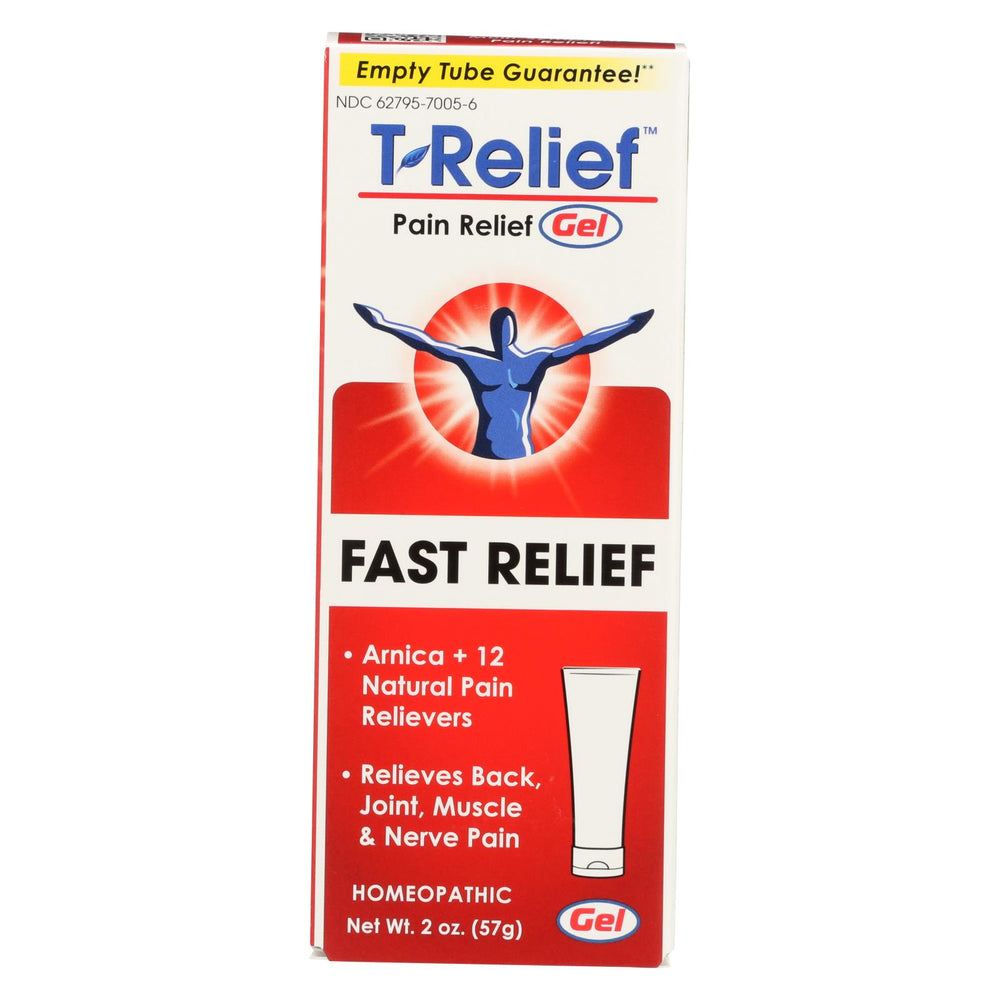 T-relief Pain Relief Gel, Arnica Plus 12 Natural Ingredients, 1.76 Oz