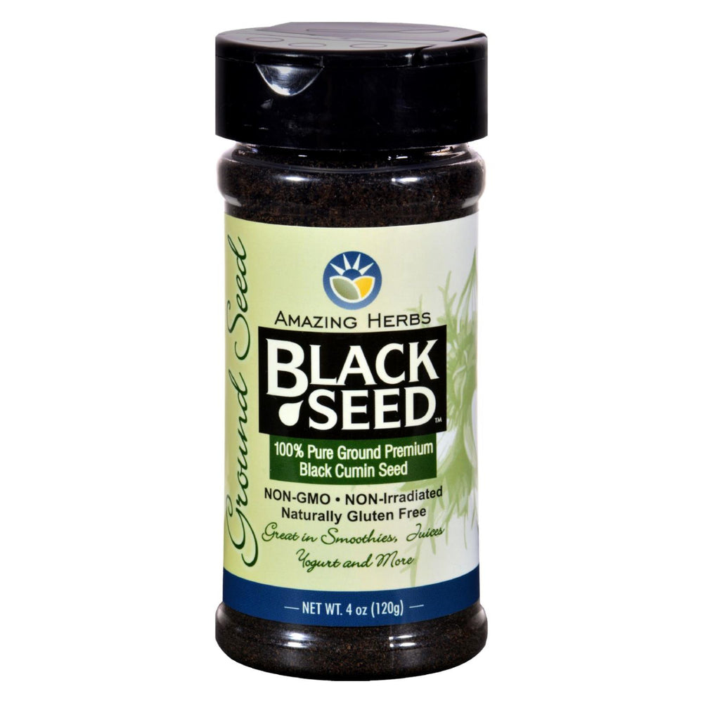 Black Seed Black Cumin Seed, Ground, 4 Oz