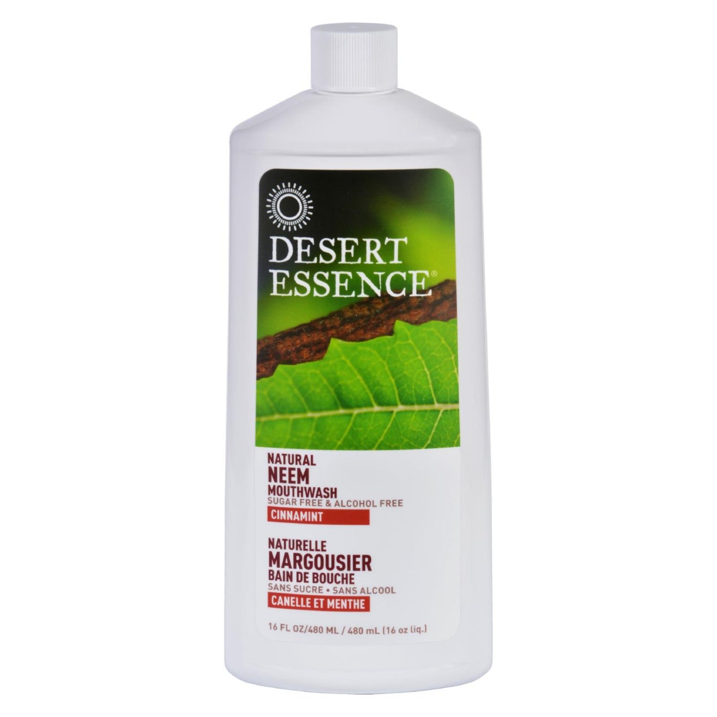 
                  
                    Desert Essence Mouthwash, Natural Neem, Cinnamint, 16 Oz
                  
                