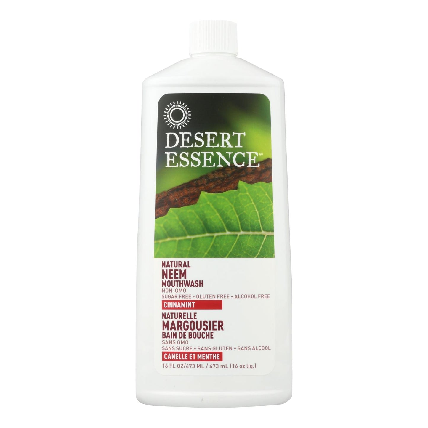 
                  
                    Desert Essence Mouthwash, Natural Neem, Cinnamint, 16 Oz
                  
                