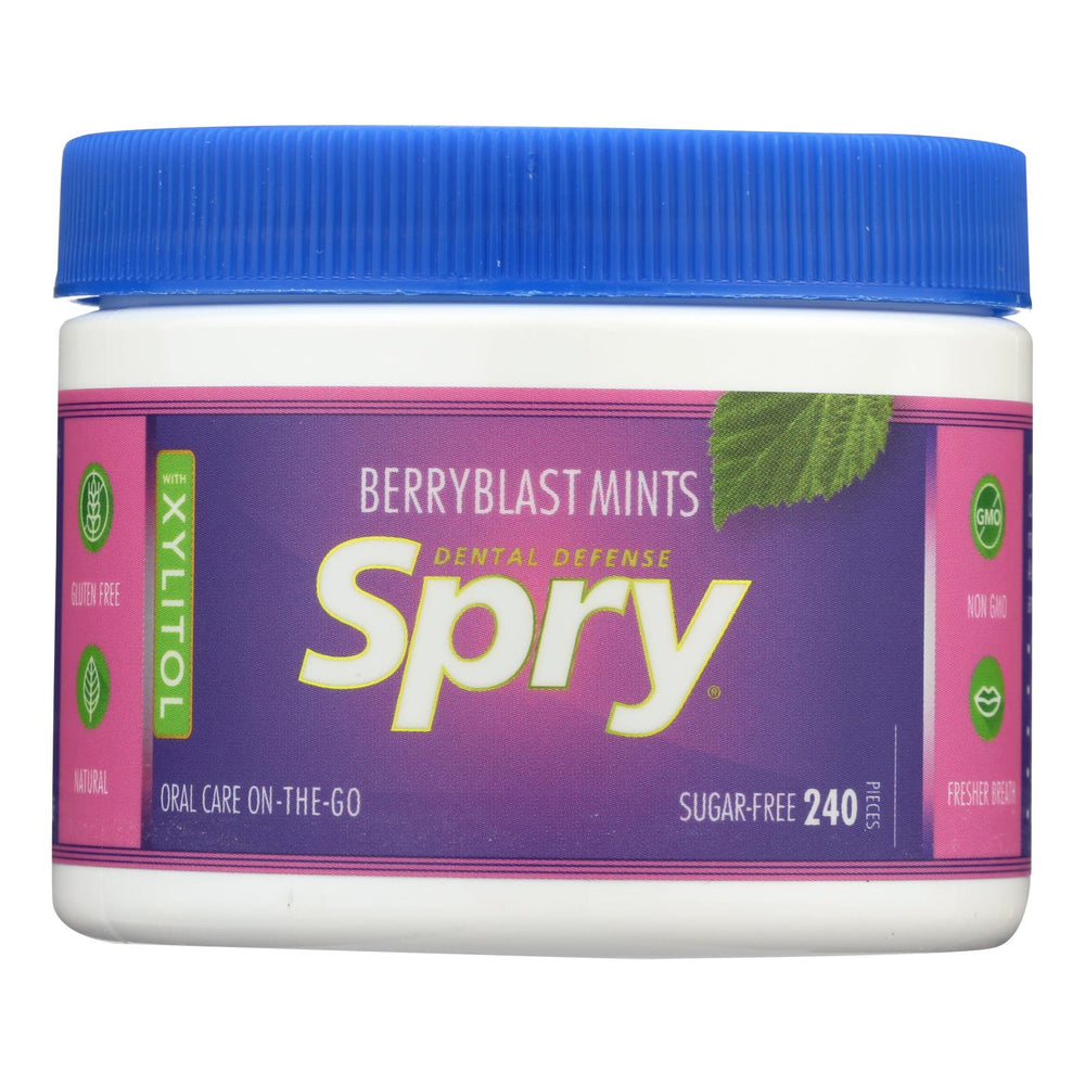 Spry Xylitol Mints, Berry Blast, 240 Count