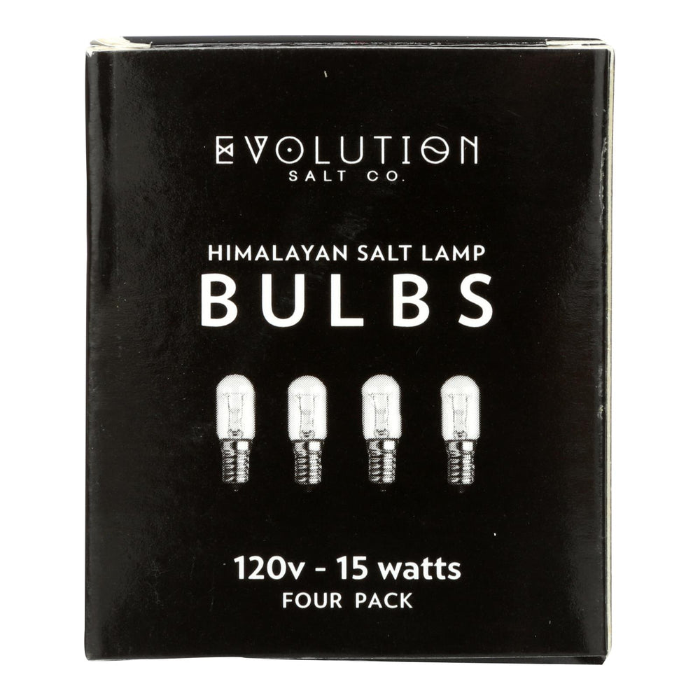 Evolution Salt Bulb, Clear, 15 Watt, Pack Of 4