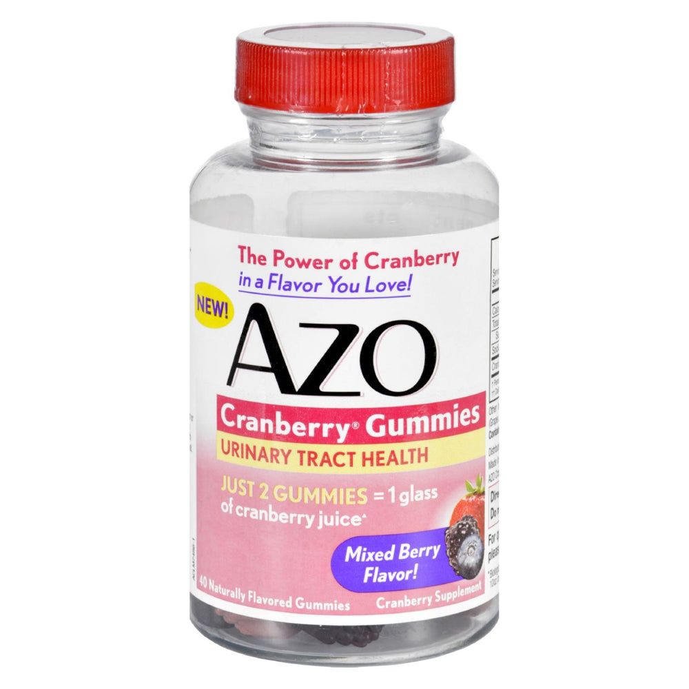 
                  
                    Azo Cranberry Gummies, 40 Count
                  
                
