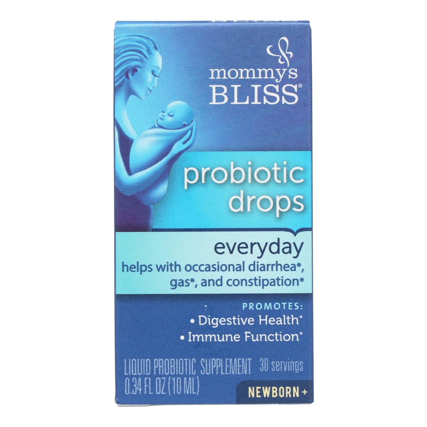 
                  
                    Mommys Bliss Probiotic Drops, Baby, .34 Oz
                  
                