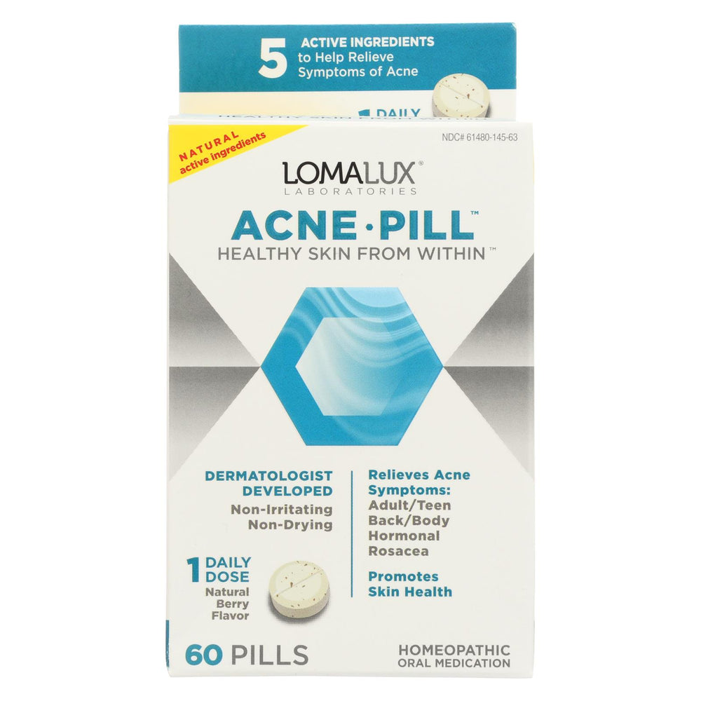 
                  
                    Loma Lux Laboratories Acne Pill, Chewable, Quick Dissolving, 60 Count
                  
                