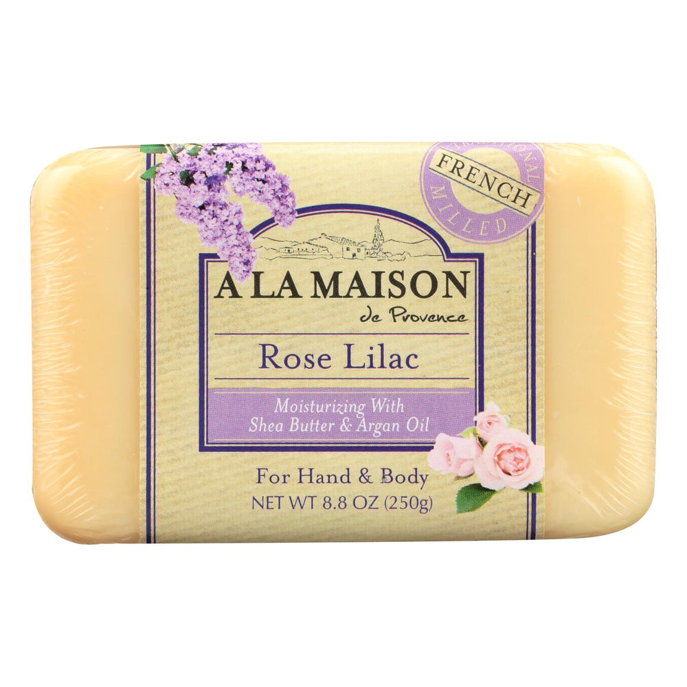 
                  
                    A La Maison Bar Soap, Rose Lilac, 8.8 Oz
                  
                