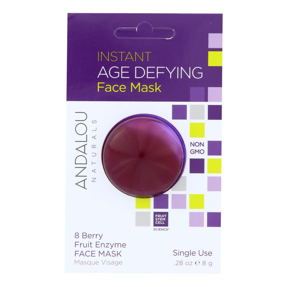 Andalou Naturals Instant Age Defying Face Mask - 0.28 oz. (Pack of 6)