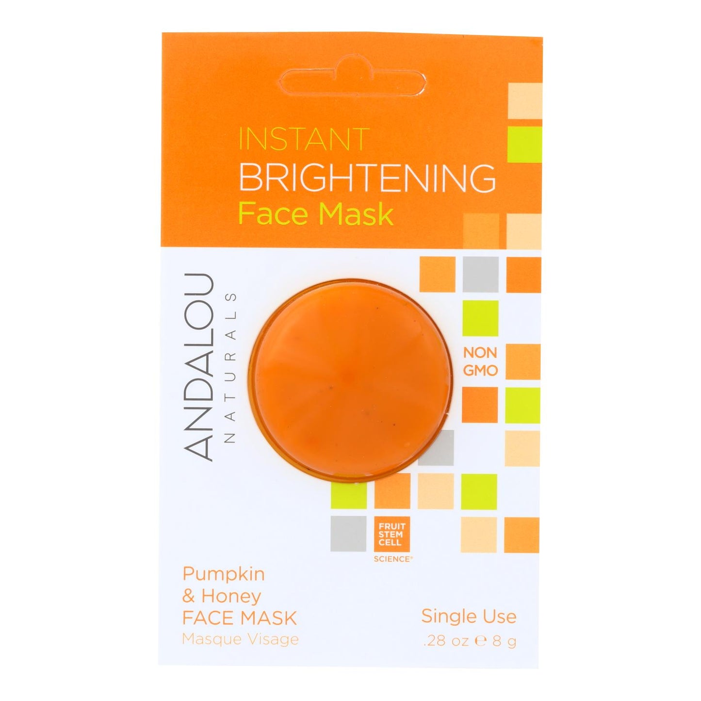 
                  
                    Andalou Naturals Instant Brightening Face Mask - Pumpkin & Honey - Case Of 6 - 0.28 Oz
                  
                