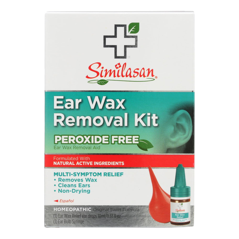 Similasan Ear Wax Relief Ear Drops And Ear Wax Removal Kit - 1 Kit