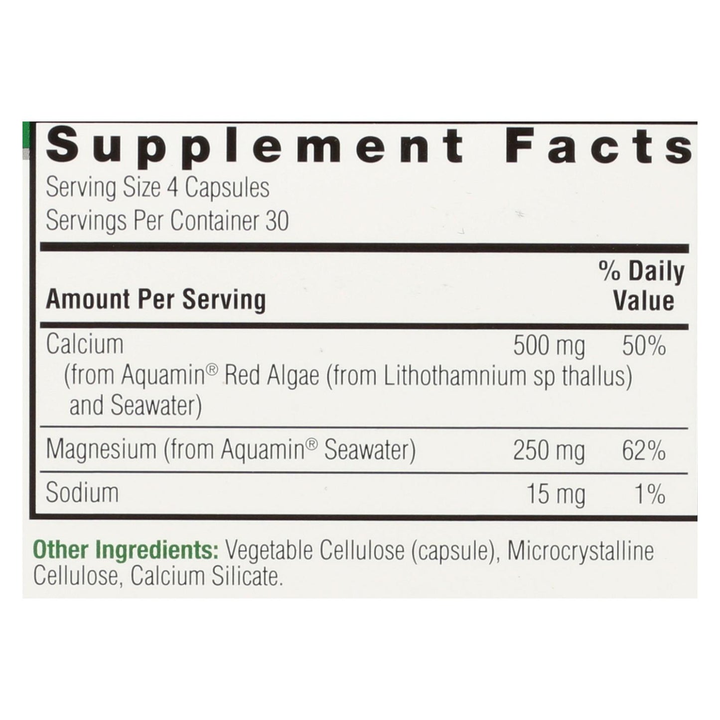 
                  
                    Nature's Answer Plant Based Cal-mag Dietary Supplement , 1 Each, 120 Cap
                  
                