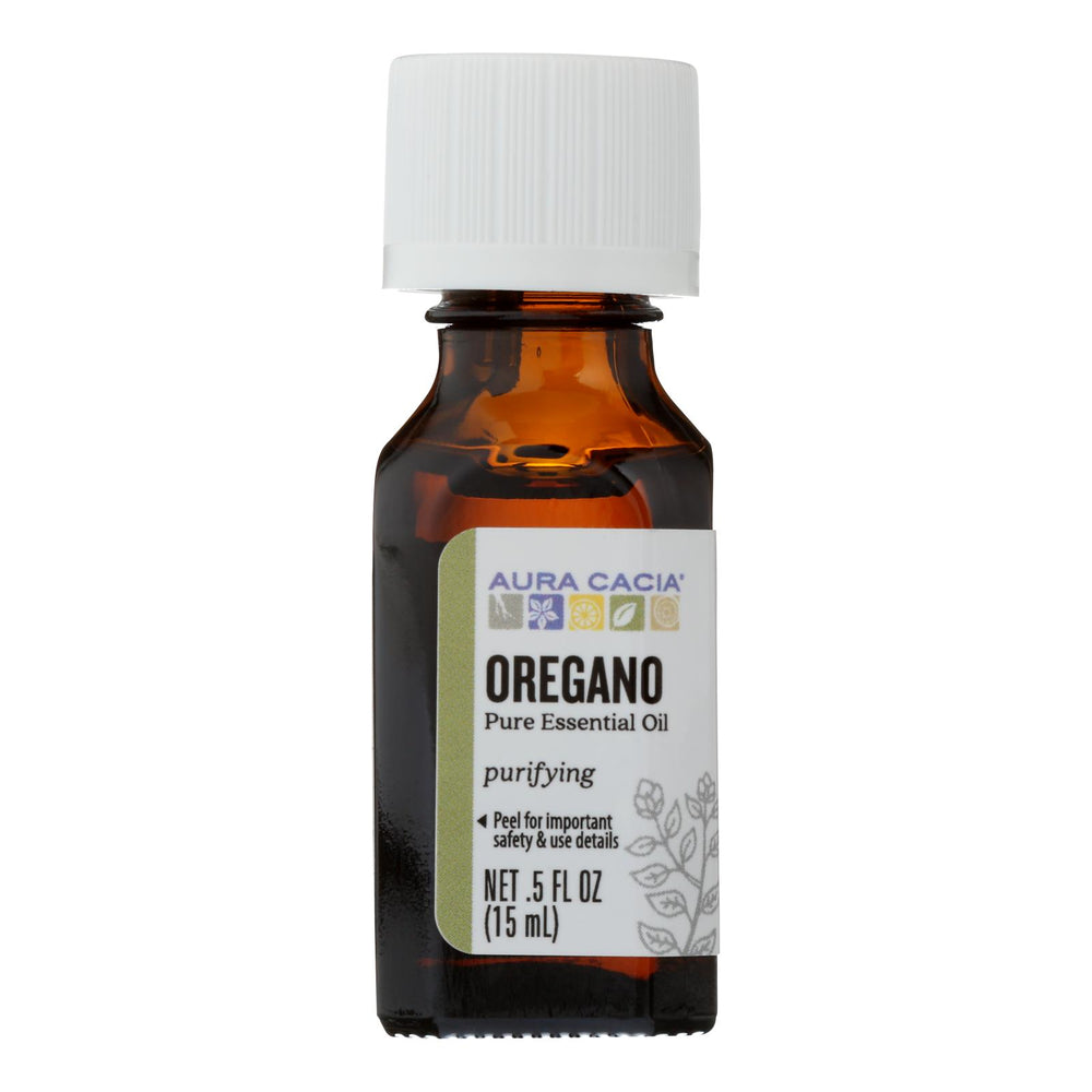 
                  
                    Aura Cacia, Essential Oil, Oregano, 0.5 Fl Oz.
                  
                
