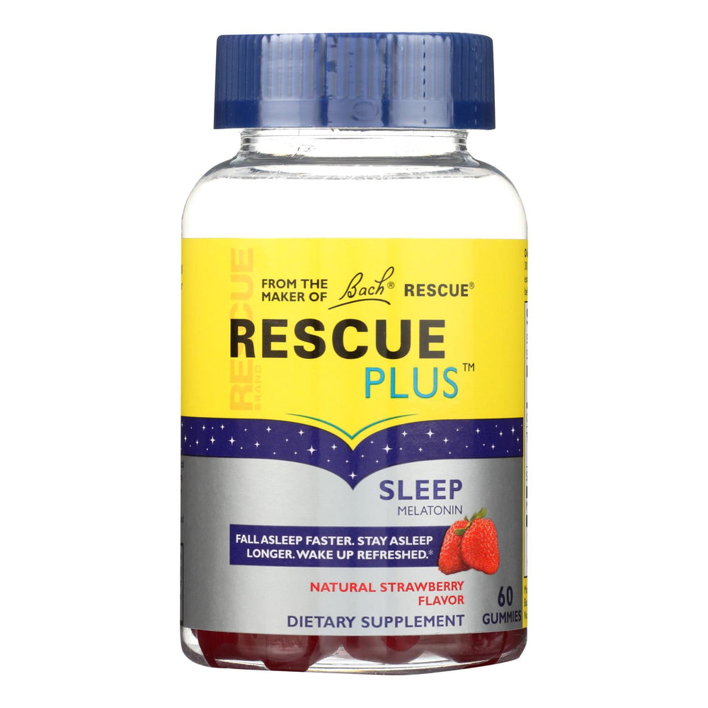 Bach Rescue Remedy Plus Sleep Gummy Strawberry - 60 Count