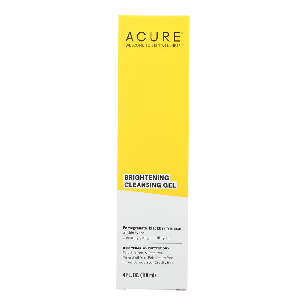 
                  
                    Acure Facial Cleansing Gel, Superfruit And Chlorella, 4 Fl Oz.
                  
                