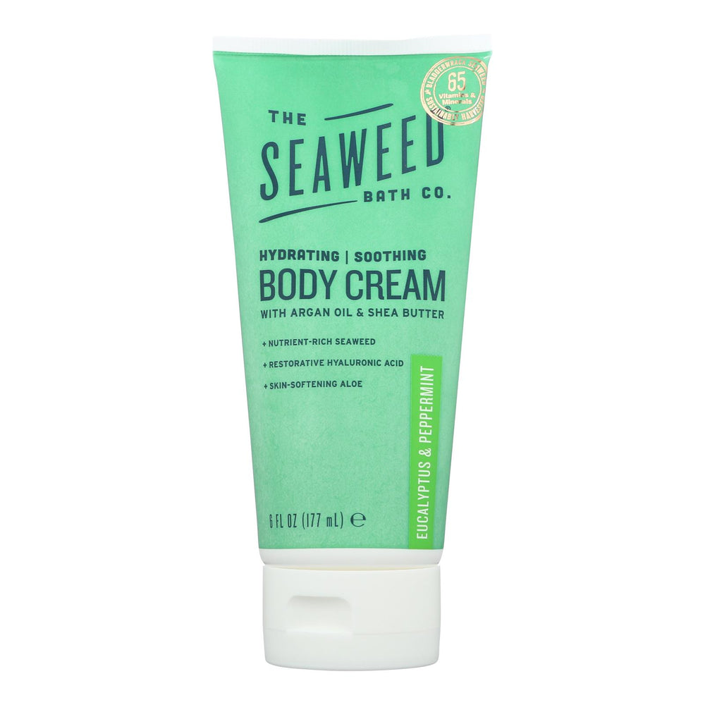 The Seaweed Bath Co Body Cream, Eucalyptus, Peppermint, 6 Oz