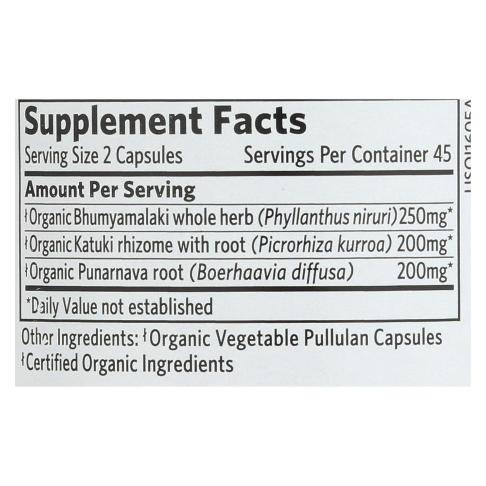
                  
                    Organic India Usa Whole Herb Supplement, Liver Kidney  - 1 Each - 90 Vcap
                  
                