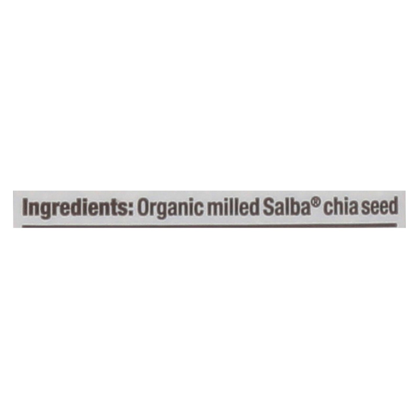 
                  
                    Salba Smart Organic Premium Ground Chia , 1 Each, 5.3 Oz
                  
                