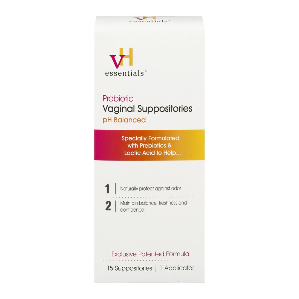 
                  
                    Vh Essentials Vaginal Suppositories Pre, 1 Each, 15 Ct
                  
                