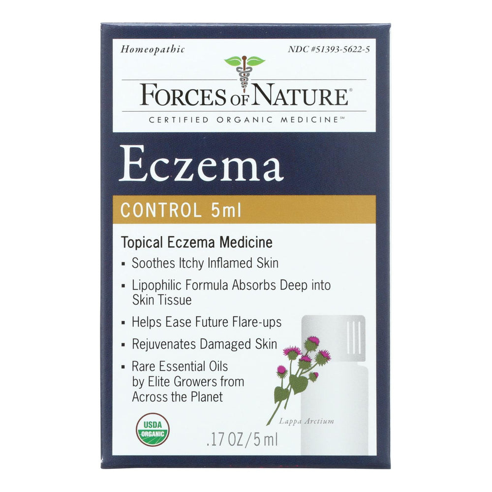Forces Of Nature - Eczema Control - 1 Each - 5 Ml