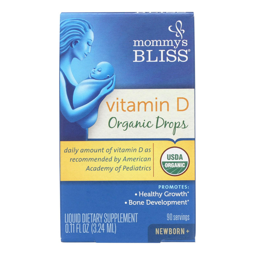 
                  
                    Mommy's Bliss Vitamin D Organic Drops, 1 Each, .11 Fz
                  
                
