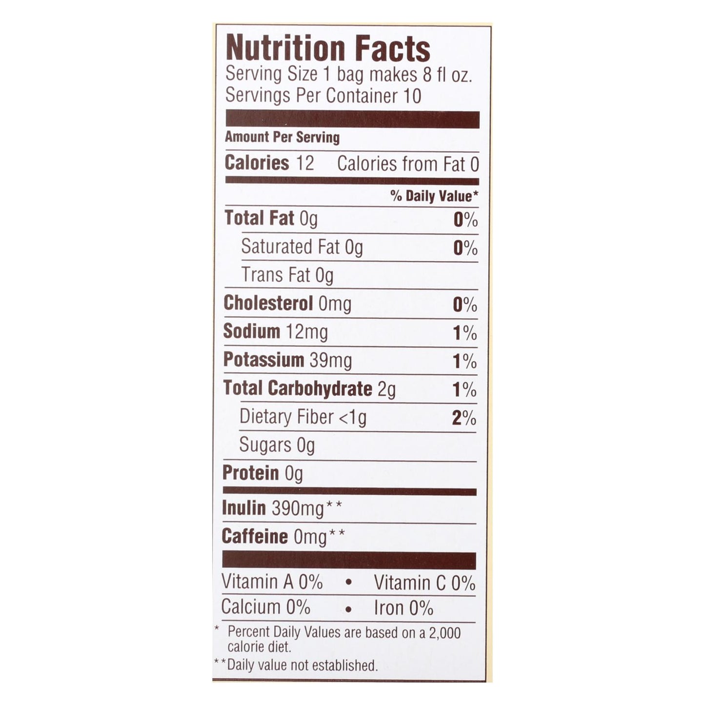 
                  
                    Teeccino Organic Chircory Herbal Tea, Dandelion Coconut, Case Of 6, 10 Bag
                  
                