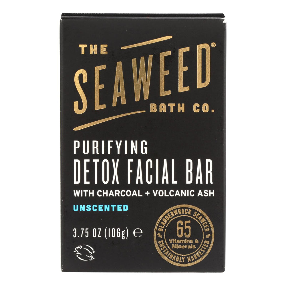 The Seaweed Bath Co Soap, Bar, Detox, Facial, 3.75 Oz