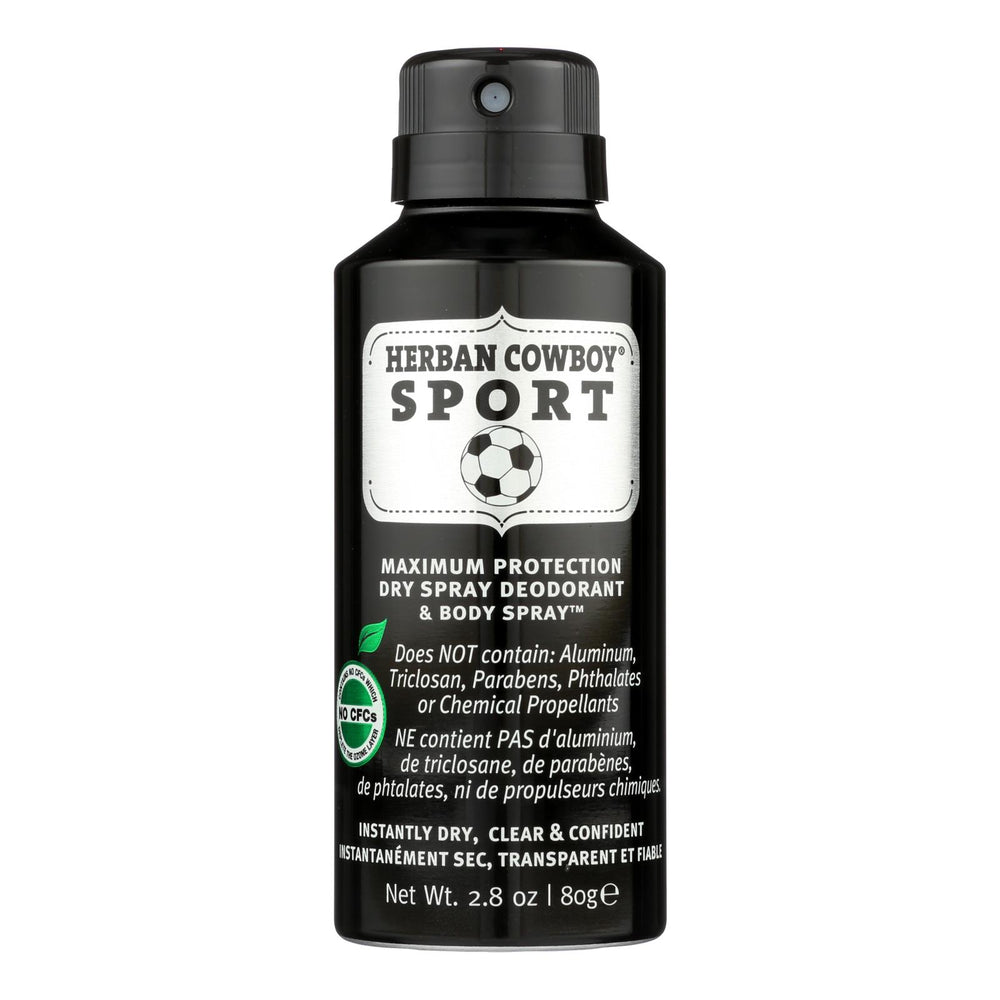 
                  
                    Herban Cowboy Spray Dry Sport, 1 Each, 2.8 Oz
                  
                