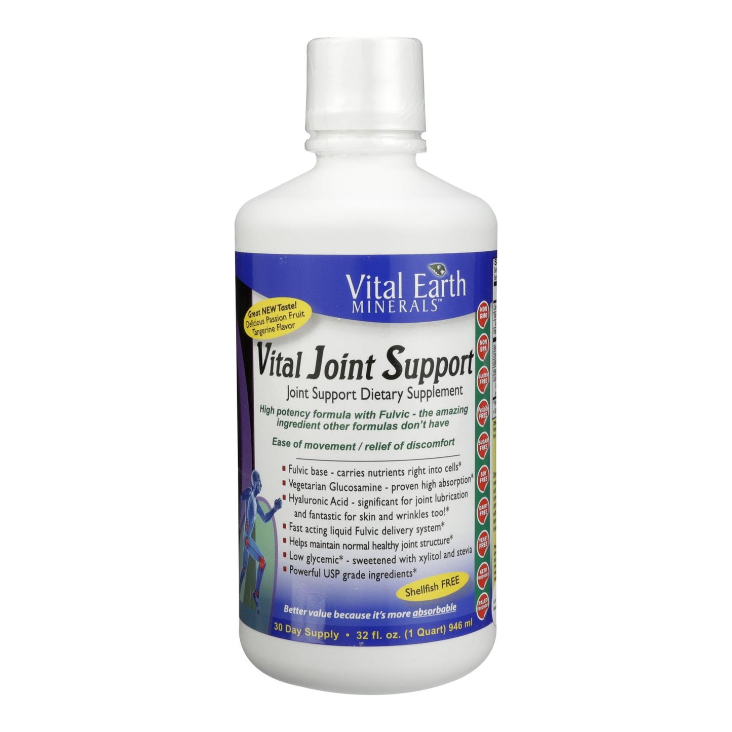 
                  
                    Vital Earth Minerals, Vital Joint Support, 1 Each, 32 Oz
                  
                