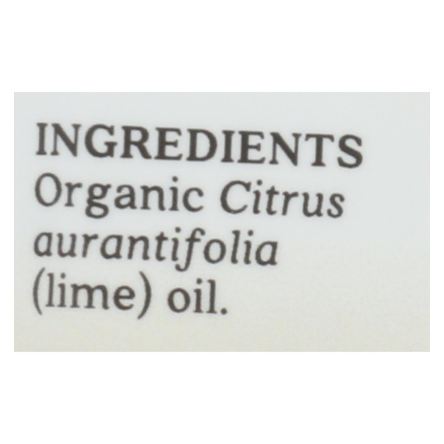 
                  
                    Aura Cacia, Organic Essential Oil, Lime, .25 Fl Oz
                  
                
