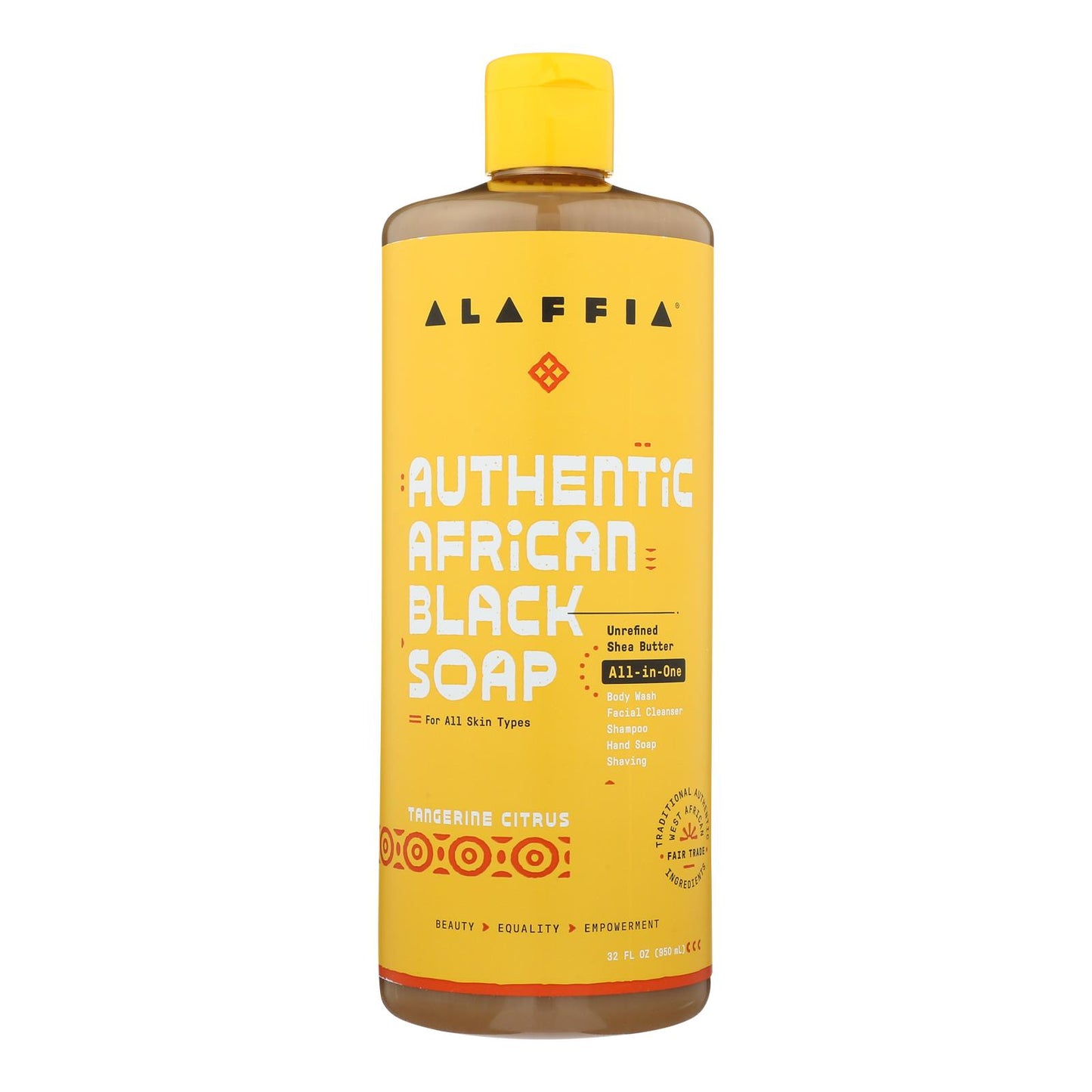
                  
                    Alaffia - African Black Soap - Tangerine Citrus - 32 Fl Oz.
                  
                