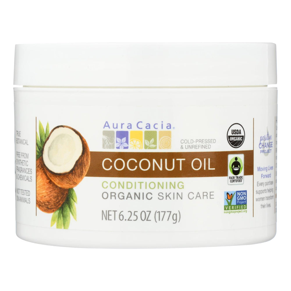 Aura Cacia Coconut Oil - 6.25 oz.
