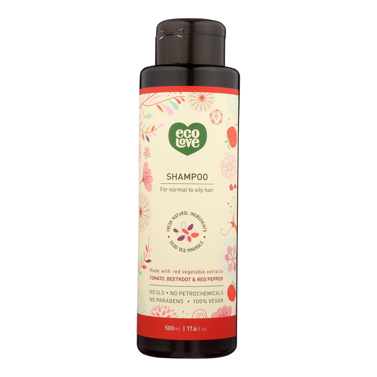 
                  
                    Ecolove Shampoo, Red Vegetables Shampoofor Normal To Oily Hair, Case Of 1, 17.6 Fl Oz.
                  
                