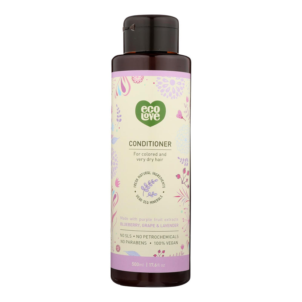 
                  
                    Ecolove Conditioner, Purple Fruit Conditioner For Colored And Very Dry Hair, Case Of 1, 17.6 Fl Oz.
                  
                