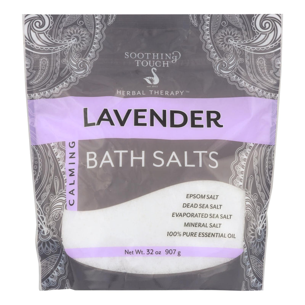 Soothing Touch Bath Salts, Lavender Calming, 32 Oz