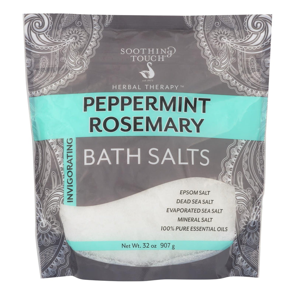 Soothing Touch Bath Salts, Peppermint Rosemary, 32 Oz