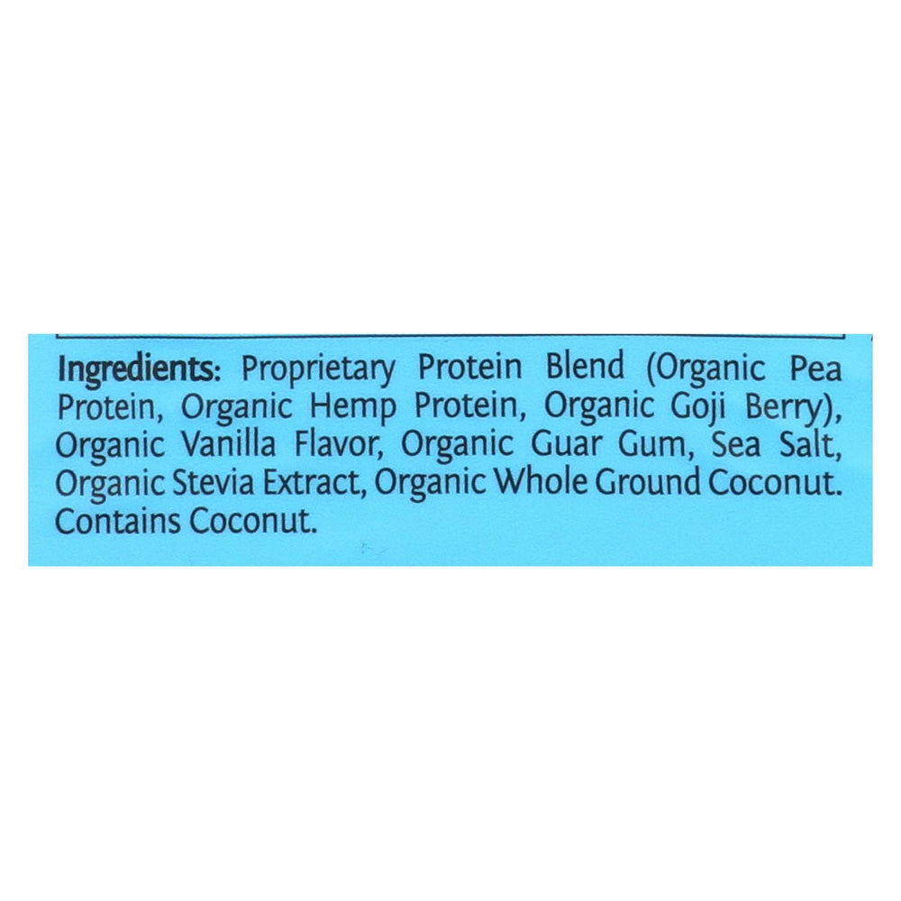 
                  
                    Sunwarrior Warrior Vanilla Blend Pea, Hemp Seed & Goji Berry Blended Protein , 1 Each, 375 Grm
                  
                