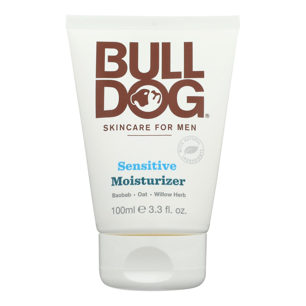 Bulldog Natural Skincare Moisterizer, Sensitive, 3.3 Fl Oz