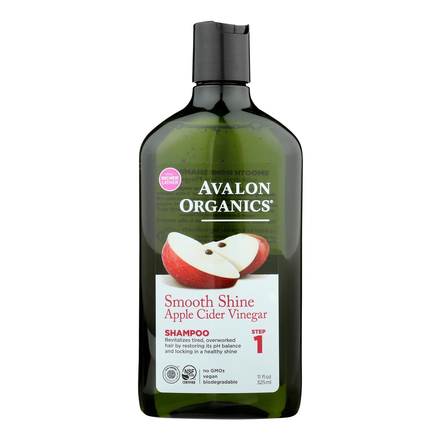 
                  
                    Avalon Organics Smooth Shine Apple Cider Vinegar - 11 fl oz.
                  
                