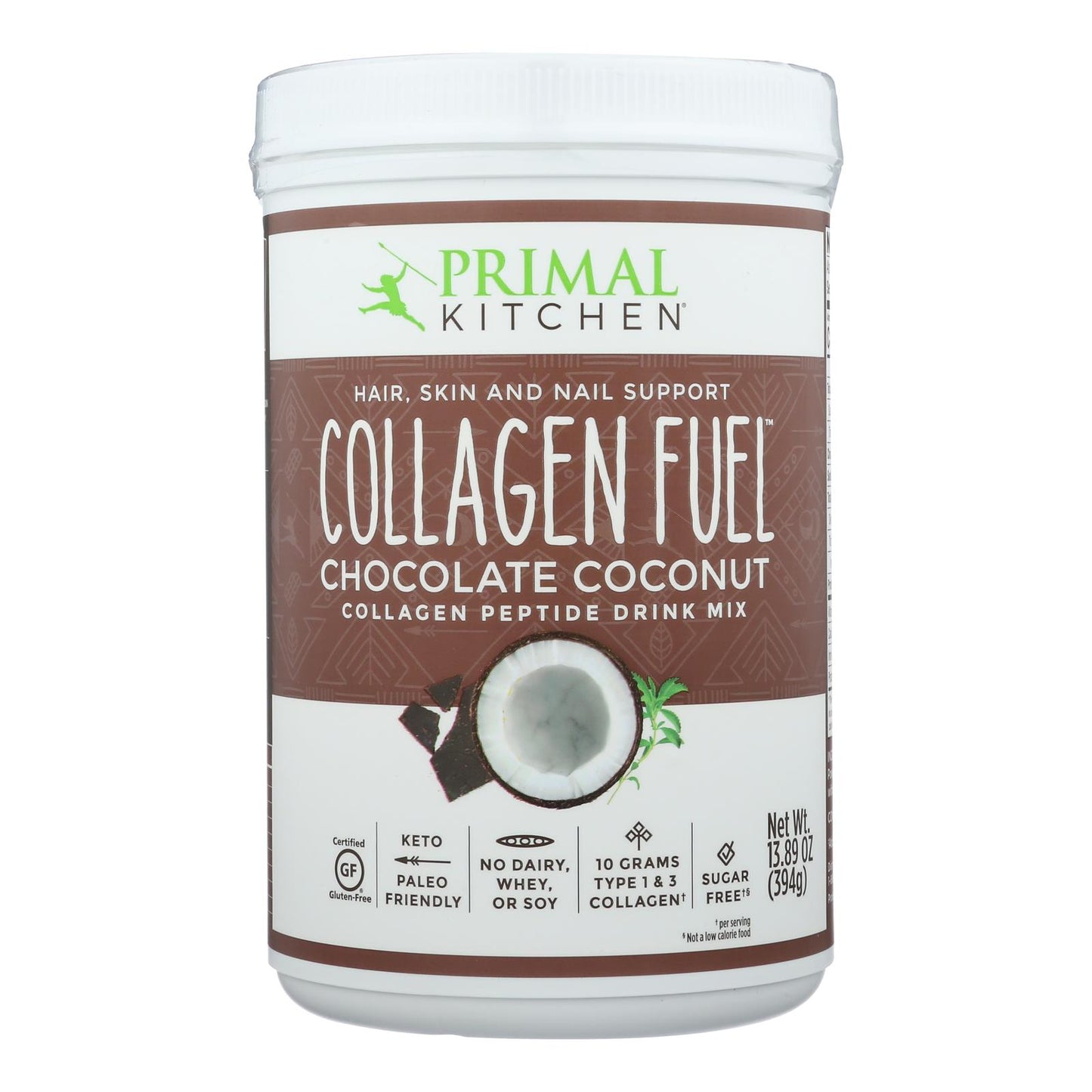
                  
                    Primal Kitchen Collagen Fuel Chocolate Coconut Drink Mix, 1 Each, 13.9 Oz
                  
                