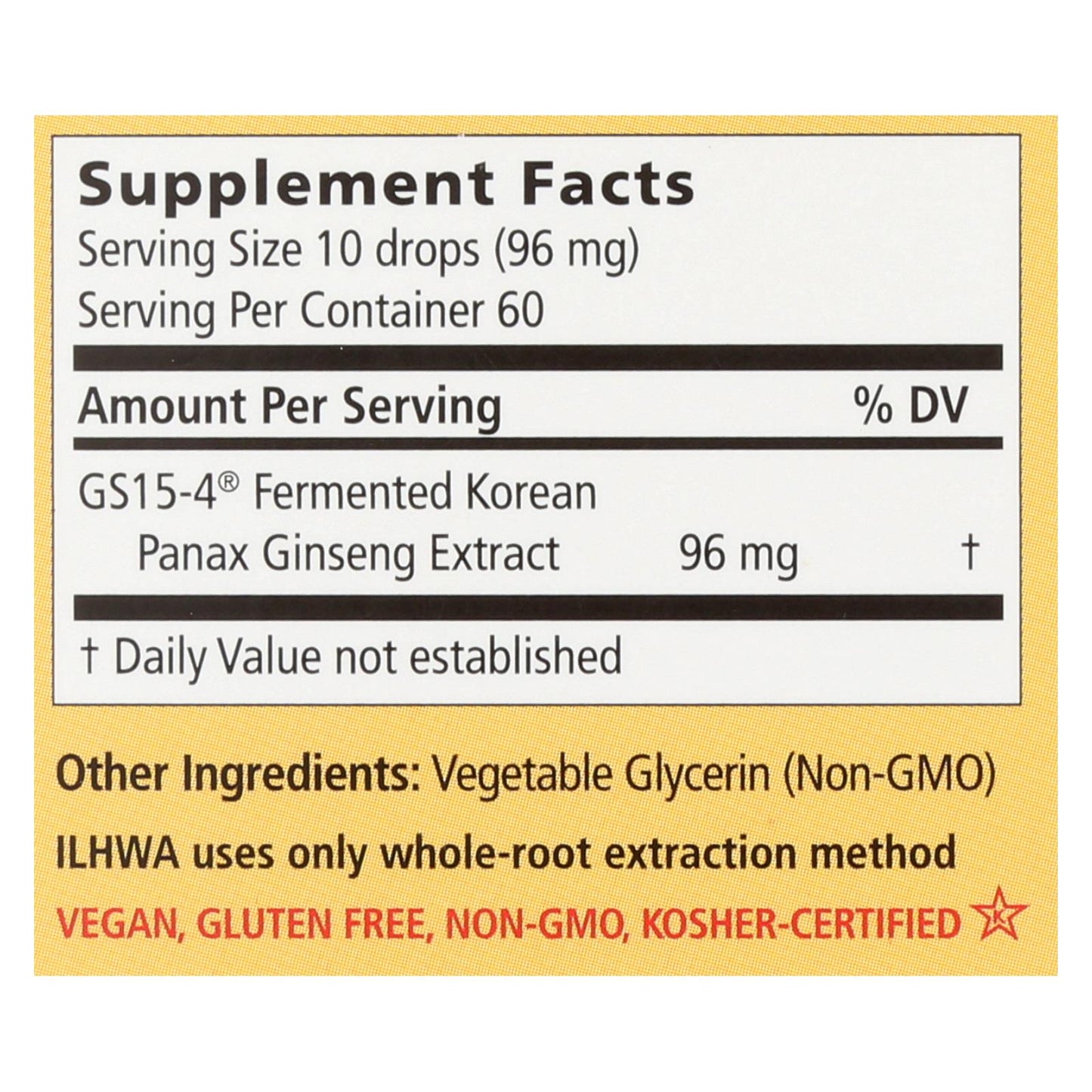 
                  
                    Ilhwa Enzyme Fermented Ginseng Elixir , 1 Each, 30 Ml
                  
                