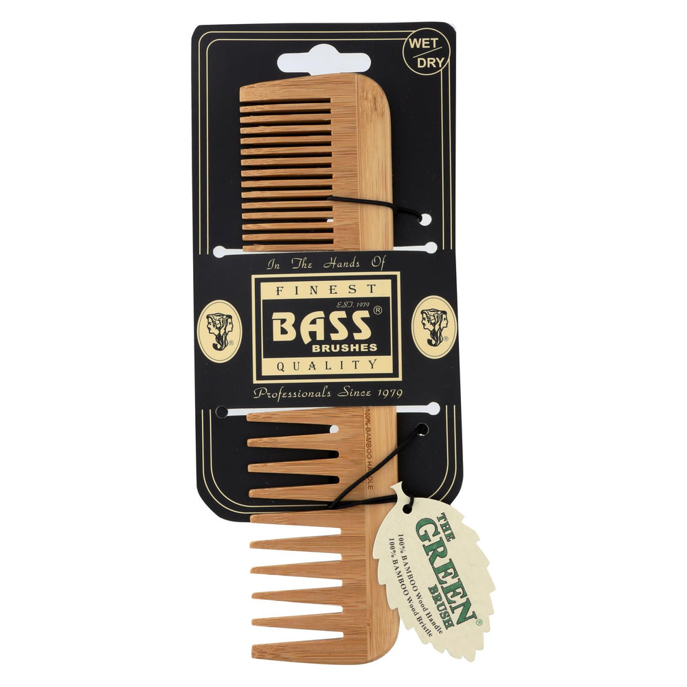 Bass Brushes Wet And Dry Comb , 1 Each, Ct