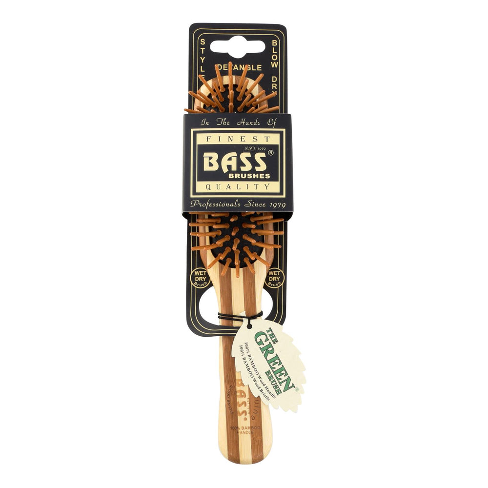 Bass Brushes, Natural Bamboo Pin Brush, Small, 1 Count