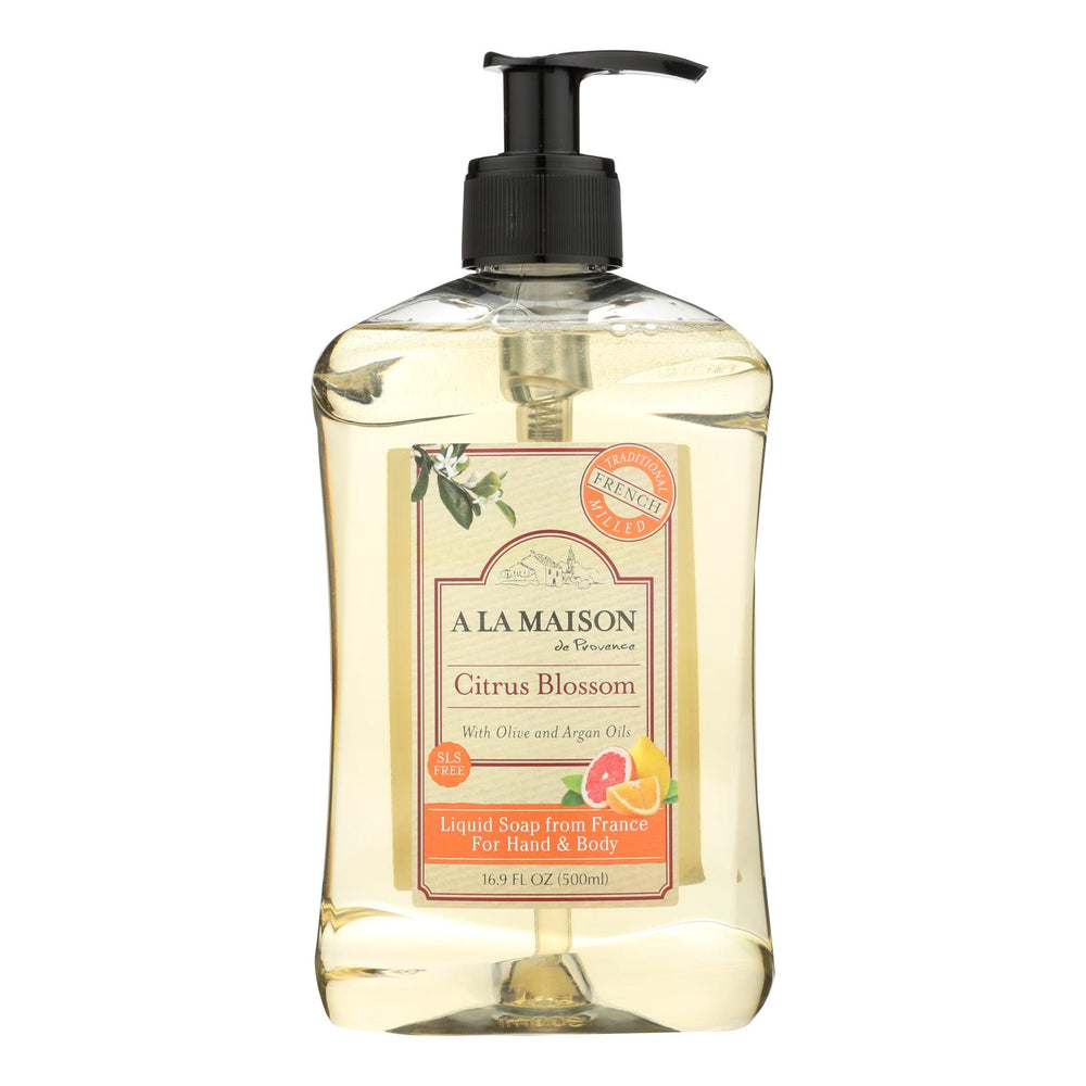 
                  
                    A La Maison, Liquid Hand Soap, Citrus Blossom, 16.9 Fl Oz.
                  
                