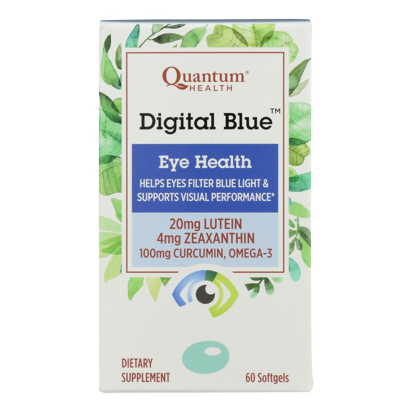 
                  
                    Quantum Research - Digital Blue - Eye Health - 60 Softgels
                  
                