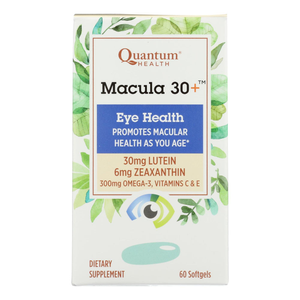 
                  
                    Quantum Research - Macula 30 Eye Health - 1 Each - 60 Sgel
                  
                