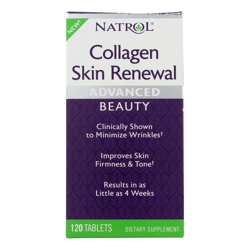 Natrol Collagen Skin Renewal - 120 ct