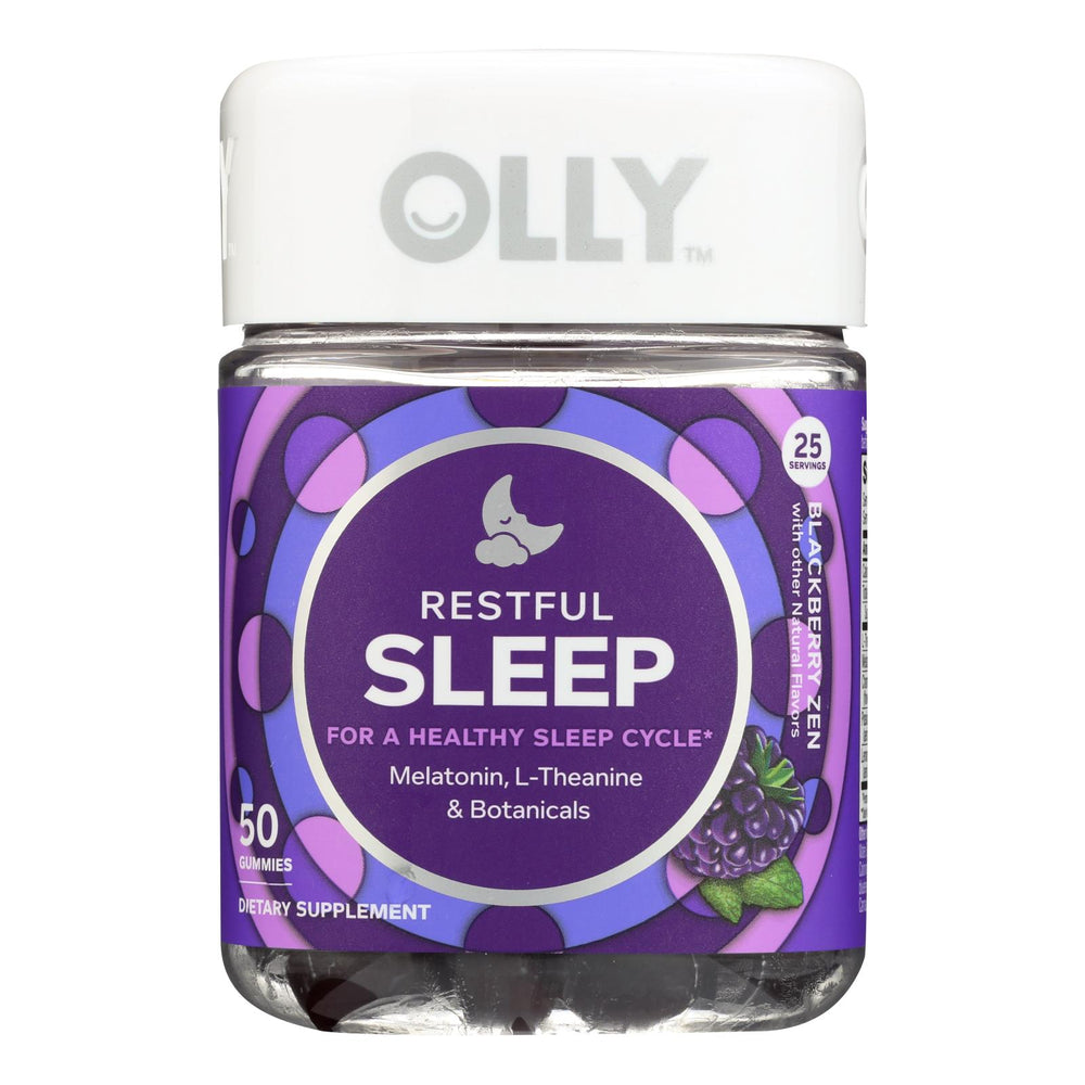Olly Supp Restful Sleep Blkbry, 1 Each, 50 Ct