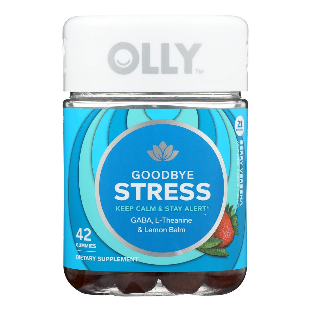 Olly, Supp Goodbye Stress Berry, 1 Each, 42 Ct