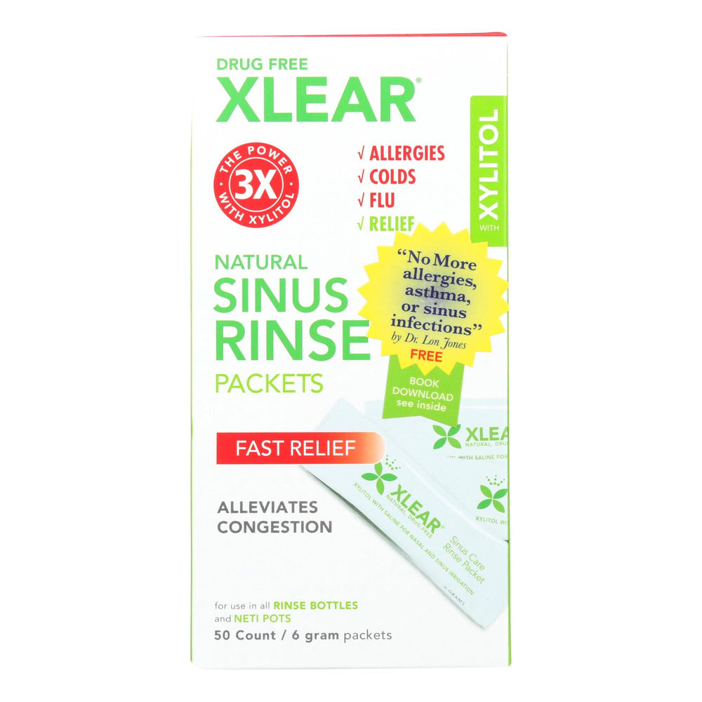 Xlear Sinus Neti Refil Solution, 50 Ct