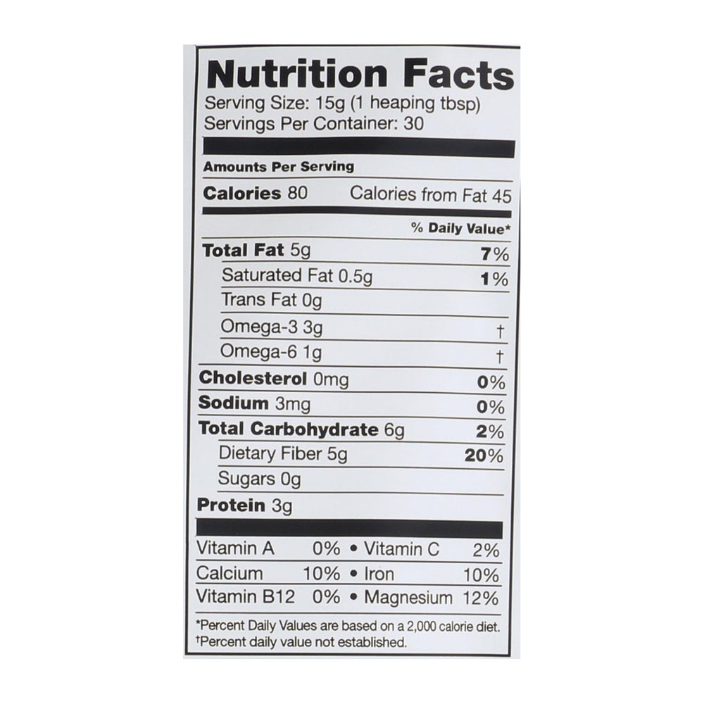 
                  
                    Sunfood Superfoods Raw Organic Chia Seeds - 1 Each - 1 Lb
                  
                