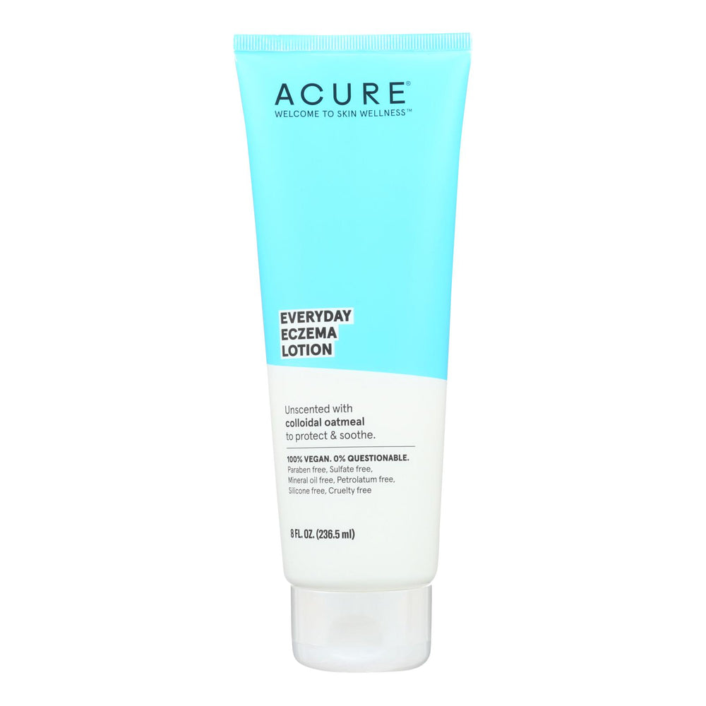 Acure Lotion Everyday Eczema Unscented With Oatmeal - 8 fl oz.